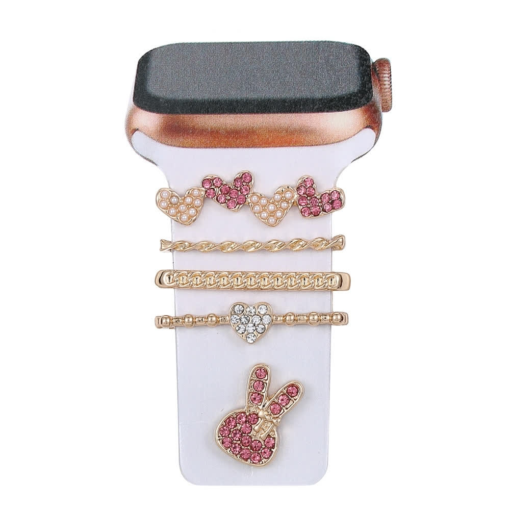 Pack de charms conejo para Apple Watch