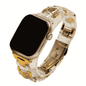 Correa de resina transparente para Apple Watch Eva Joyería