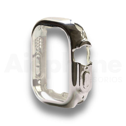 Case Protector Plateado para Apple Watch - Aidphone accesorios