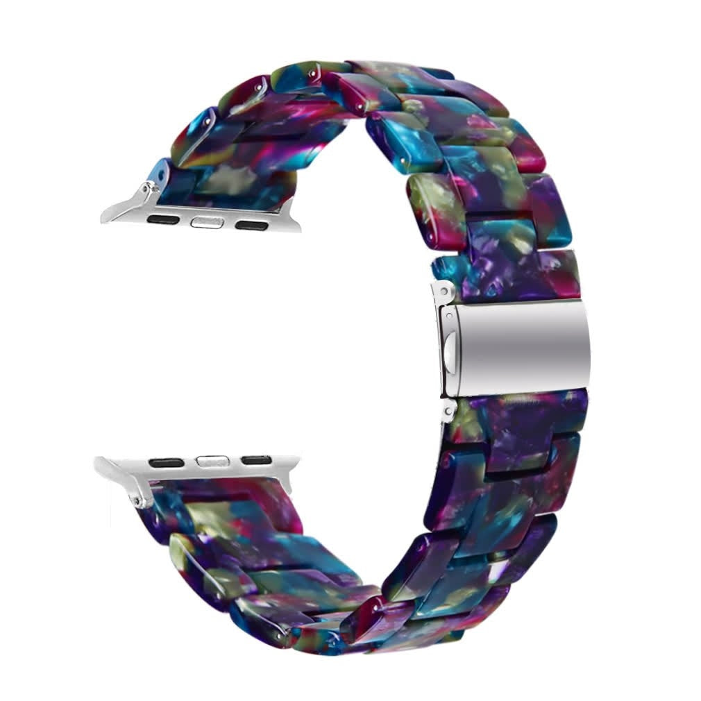 Correa de resina transparente para Apple Watch Eva Joyería