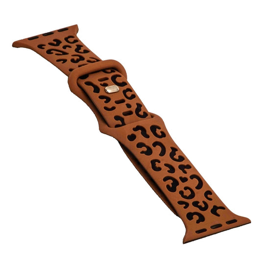 Correa de silicona animal print para Apple Watch Eva joyería