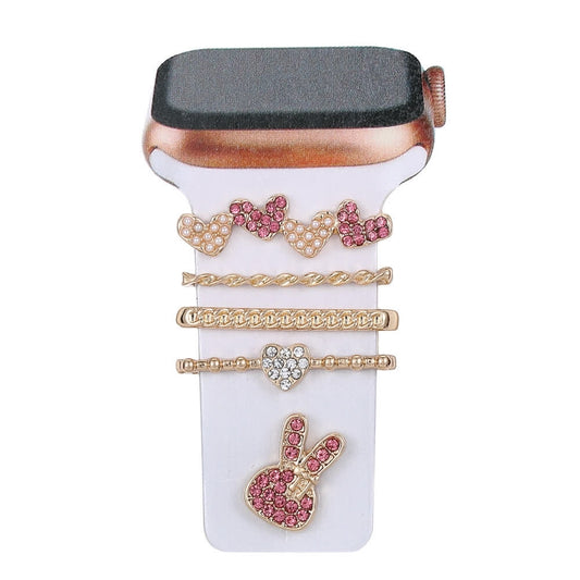 Pack de charms conejo para Apple Watch