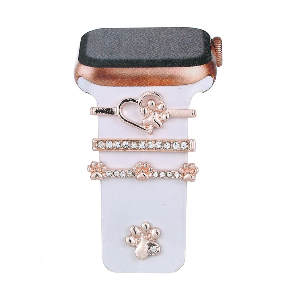 Pack de charms corazón para Apple Watch