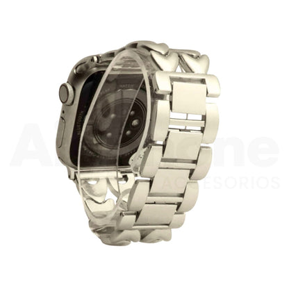 Pulso Cadena Corazón Doble Starlight para Apple Watch - Aidphone accesorios