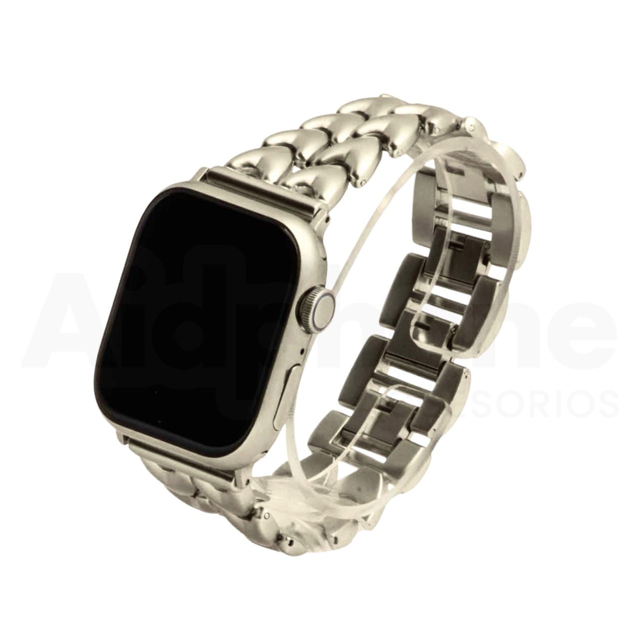 Pulso Cadena Corazón Doble Starlight para Apple Watch - Aidphone accesorios