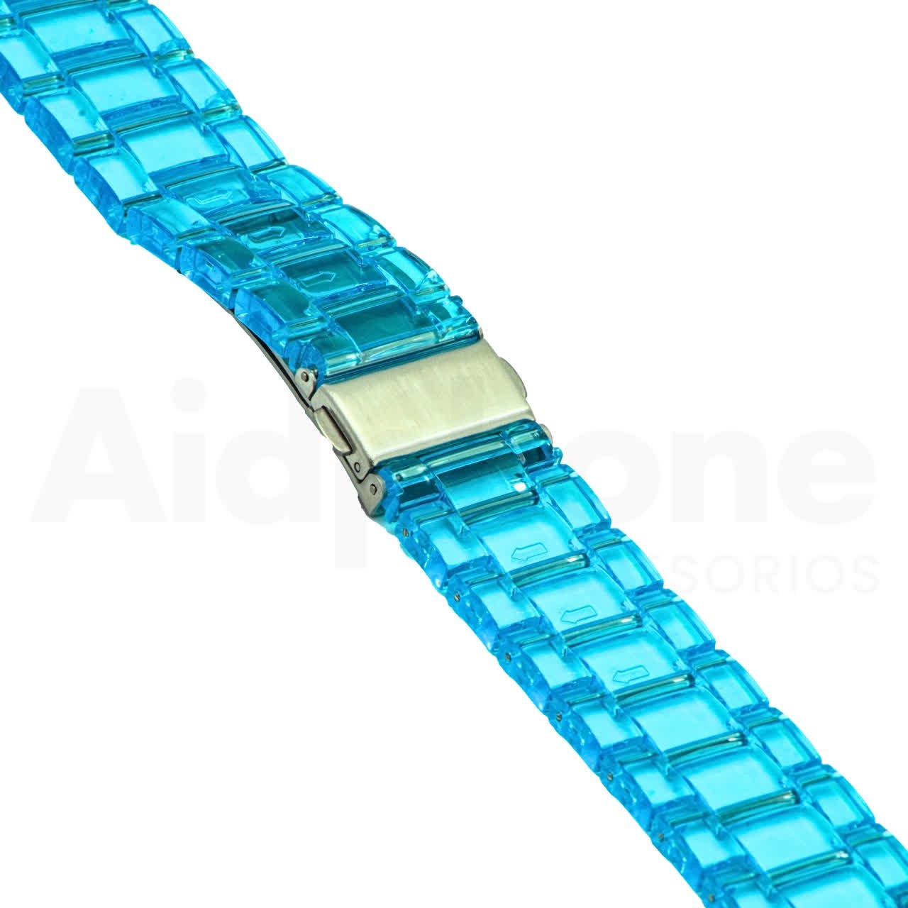Pulso Celeste Transparente para Apple Watch - Aidphone accesorios