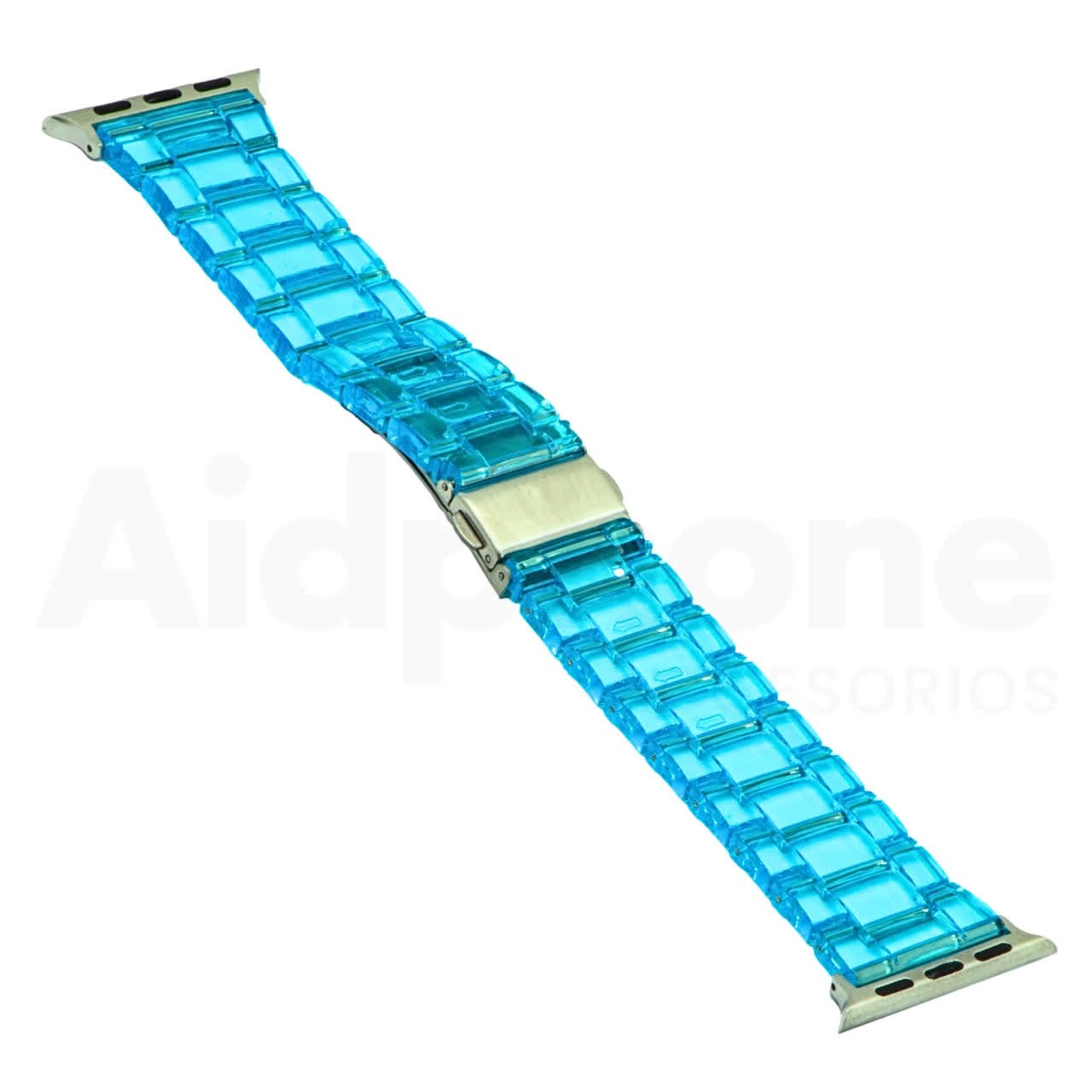 Pulso Celeste Transparente para Apple Watch - Aidphone accesorios