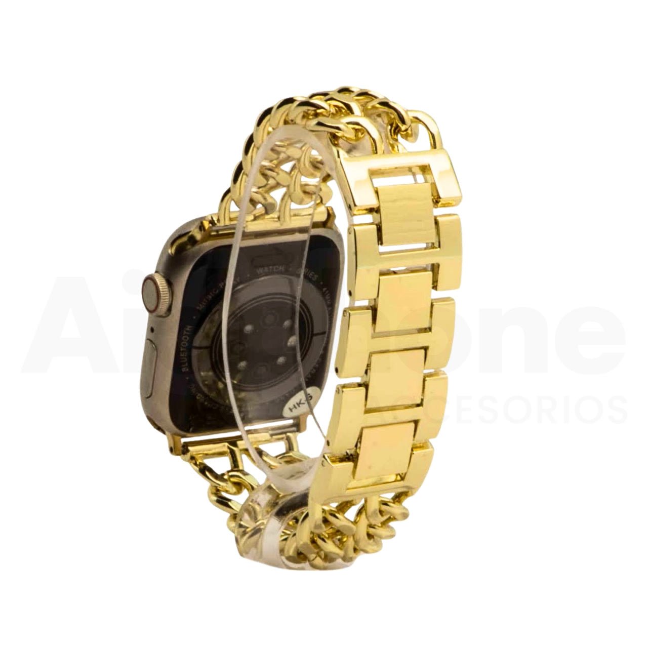 Pulso Cubana Doble Dorado para Apple Watch - Aidphone accesorios