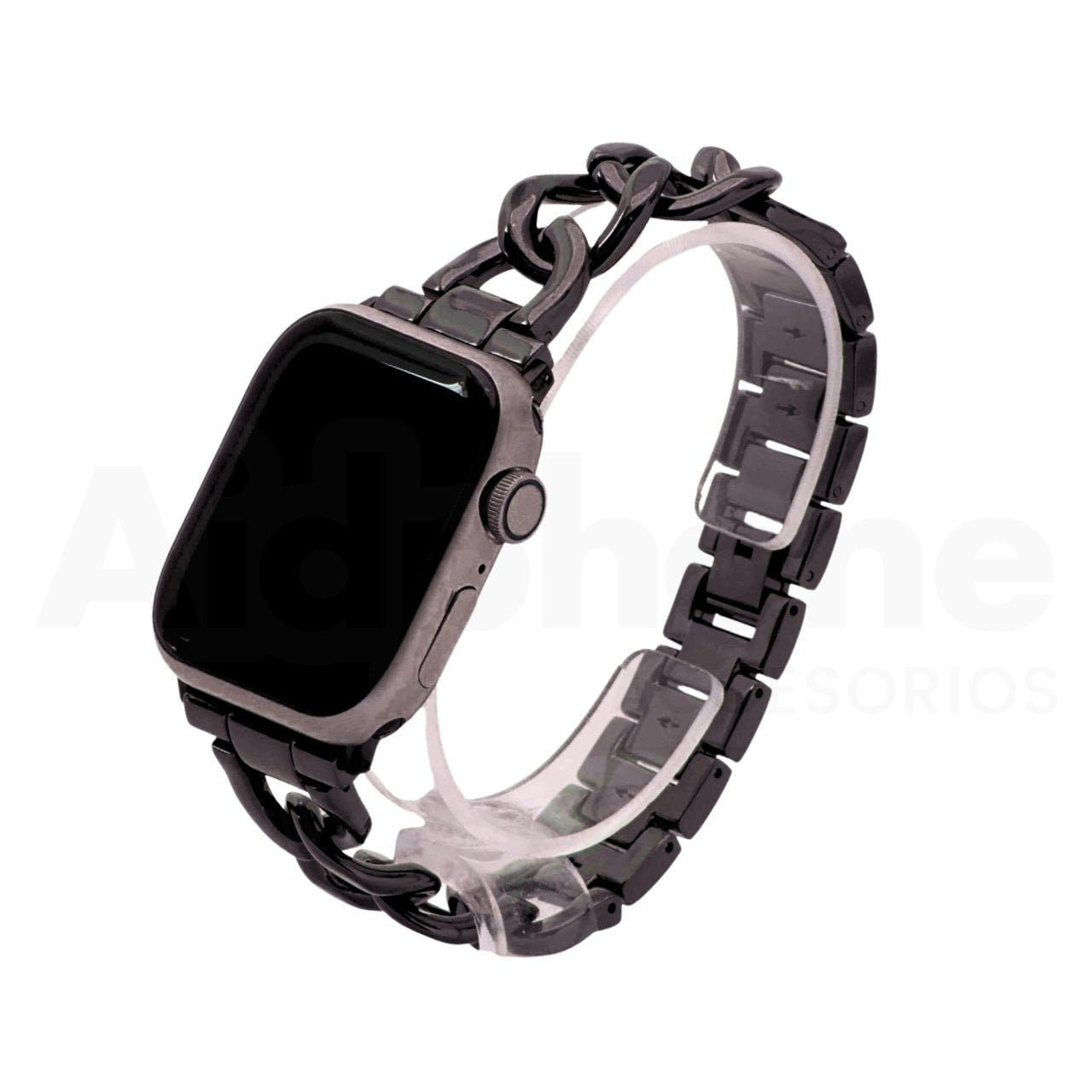 Pulso Cubana Negro para Apple Watch - Aidphone accesorios