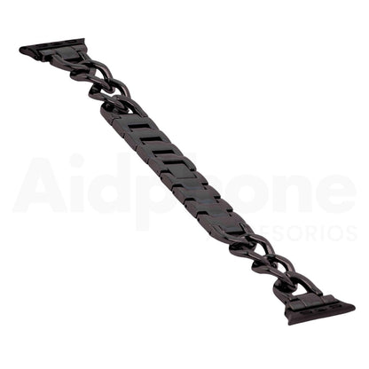 Pulso Cubana Negro para Apple Watch - Aidphone accesorios