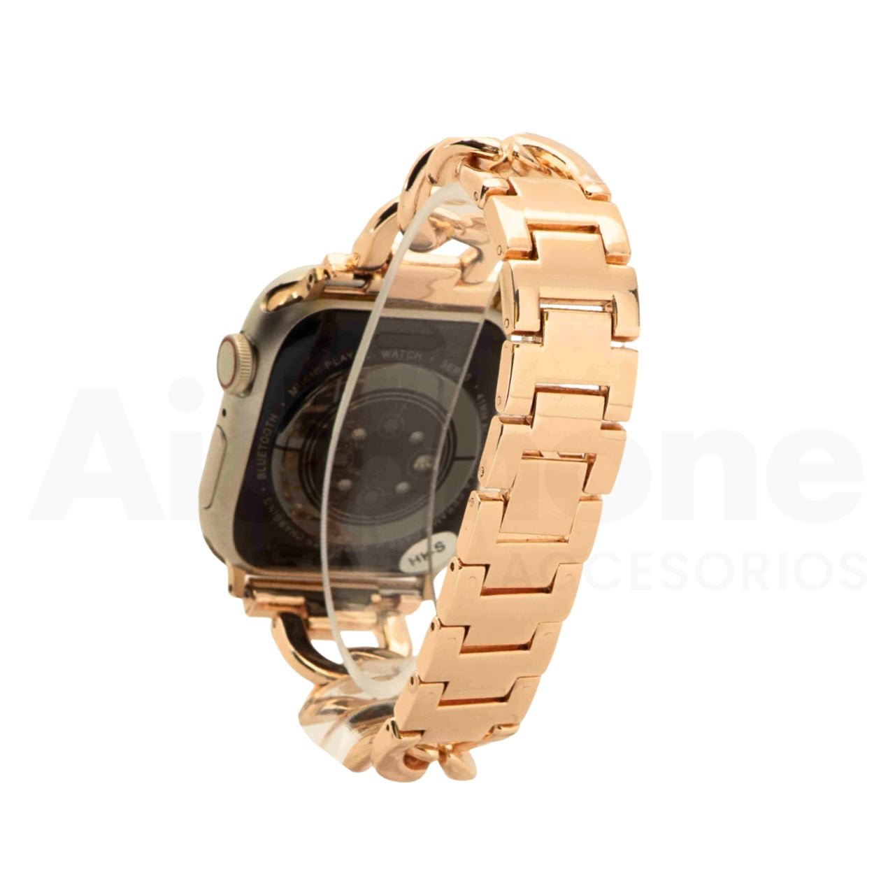 Pulso Cubana Oro Rosa para Apple Watch - Aidphone accesorios