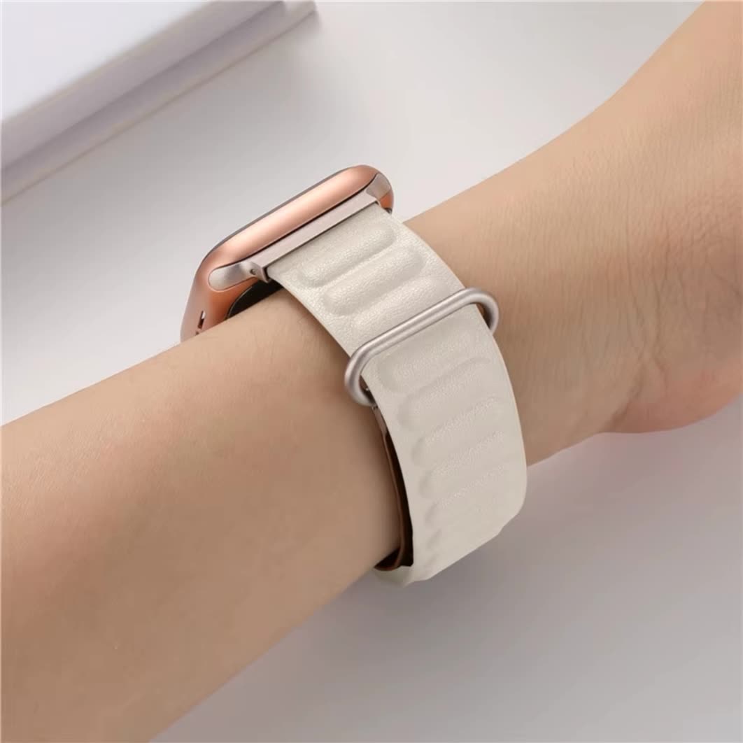 Pulso Cuero Blanco para Apple Watch - Aidphone accesorios
