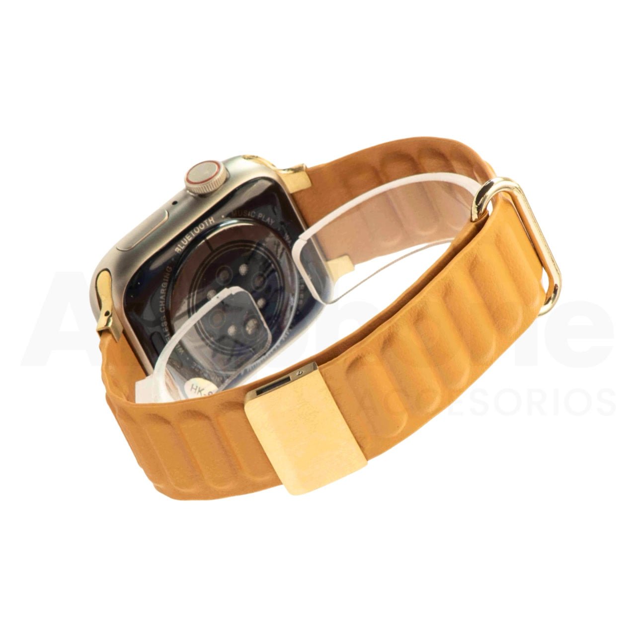 Pulso Cuero Mostaza para Apple Watch - Aidphone accesorios