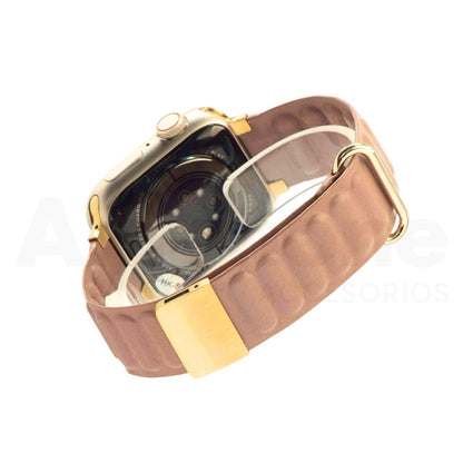 Pulso Cuero Palo Rosa para Apple Watch - Aidphone accesorios