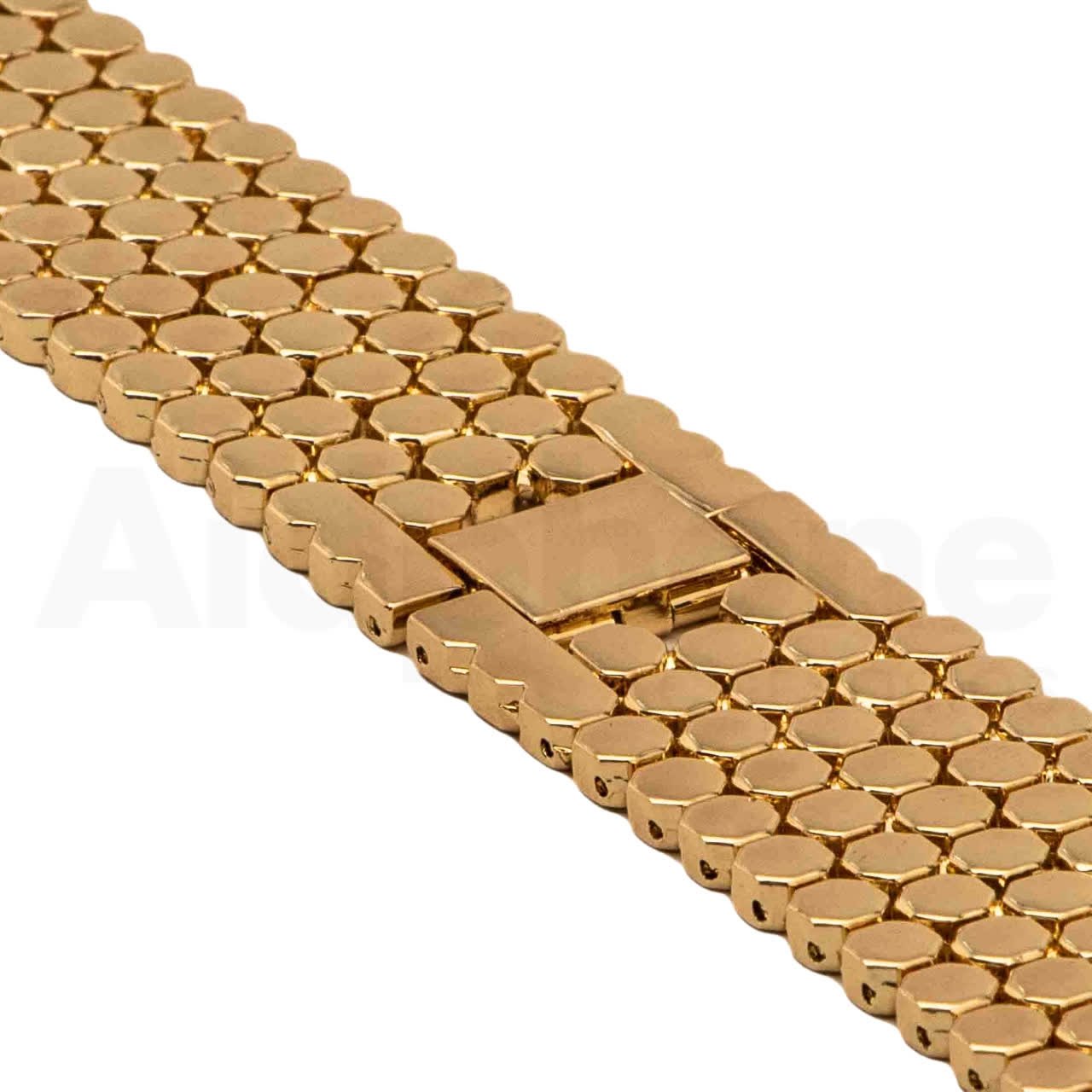 Pulso Metálico Panal Dorado para Apple Watch - Aidphone accesorios