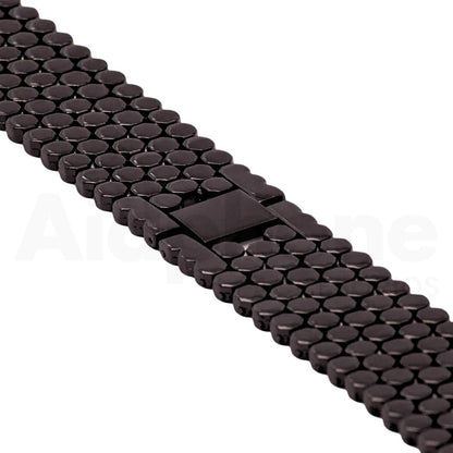 Pulso Metálico Panal Negro para Apple Watch - Aidphone accesorios