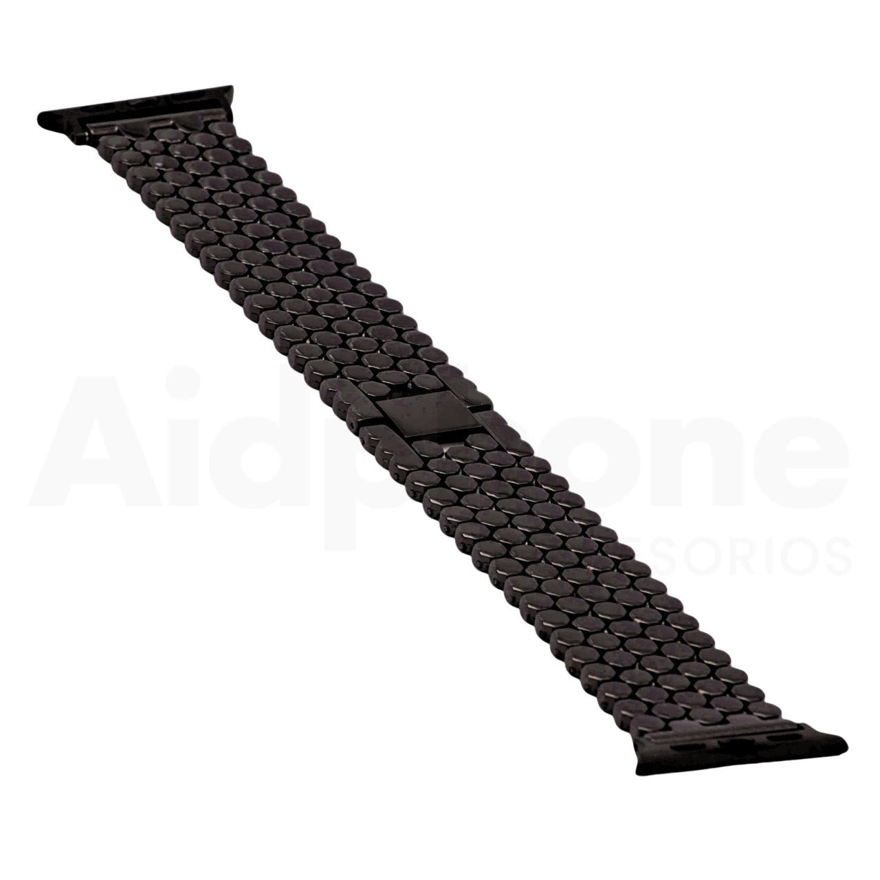 Pulso Metálico Panal Negro para Apple Watch - Aidphone accesorios