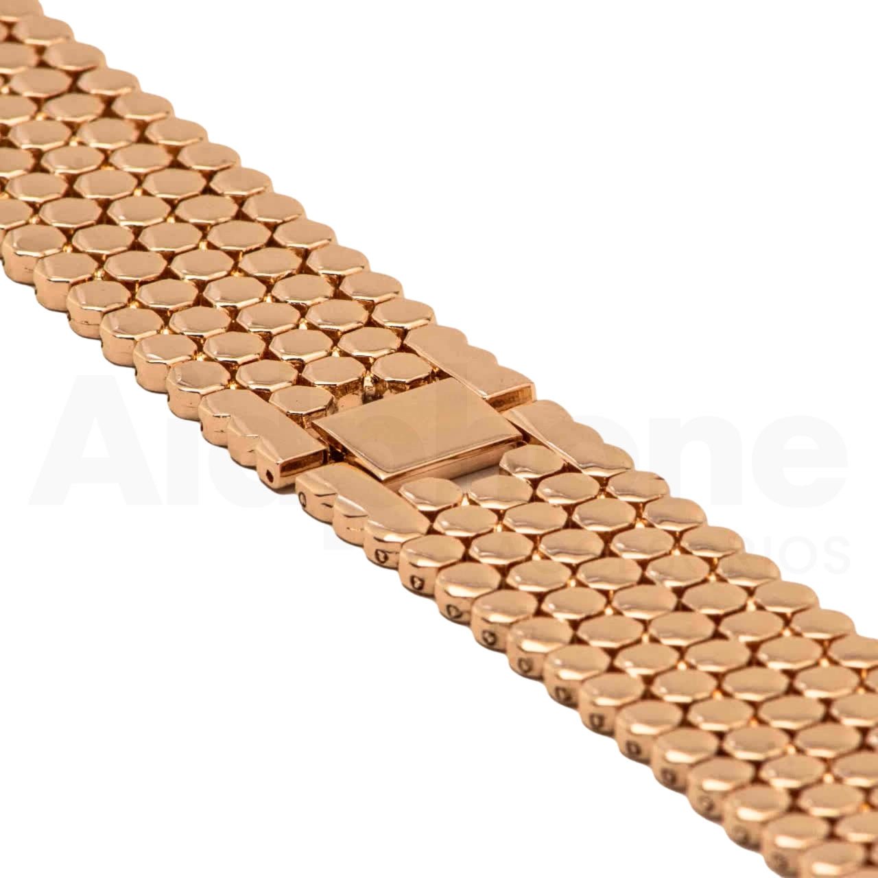 Pulso Metálico Panal Oro Rosa para Apple Watch - Aidphone accesorios