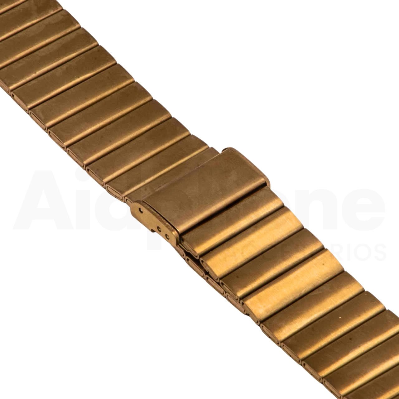Pulso Metálico Rectangular Oro Rosa para Apple Watch - Aidphone accesorios