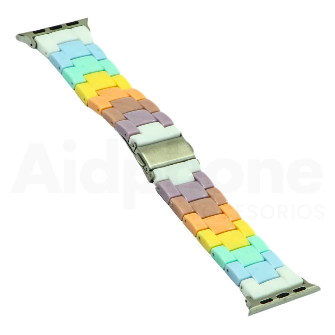 Pulso Multicolor Crema para Apple Watch - Aidphone accesorios