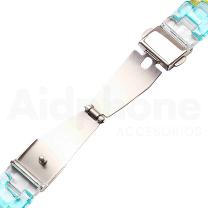 Pulso Multicolor Transparente para Apple Watch - Aidphone accesorios