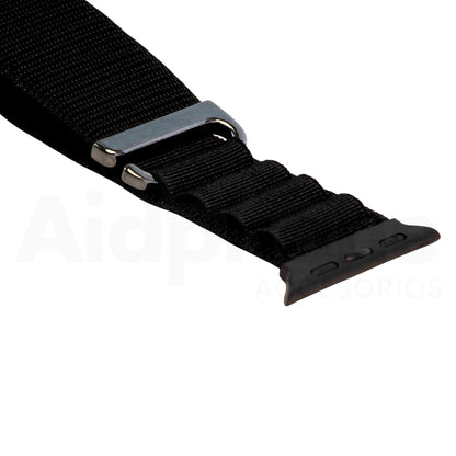 Pulso Nailon Negro para Apple Watch - Aidphone accesorios