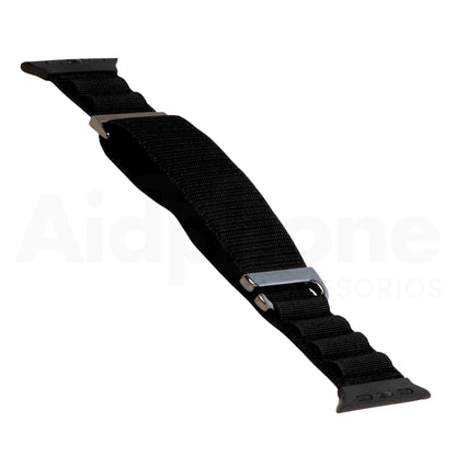 Pulso Nailon Negro para Apple Watch - Aidphone accesorios