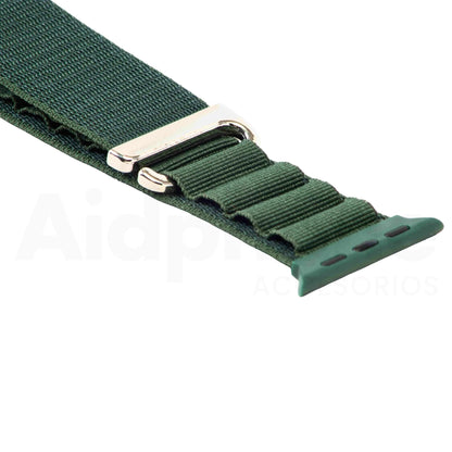 Pulso Nailon Verde para Apple Watch - Aidphone accesorios