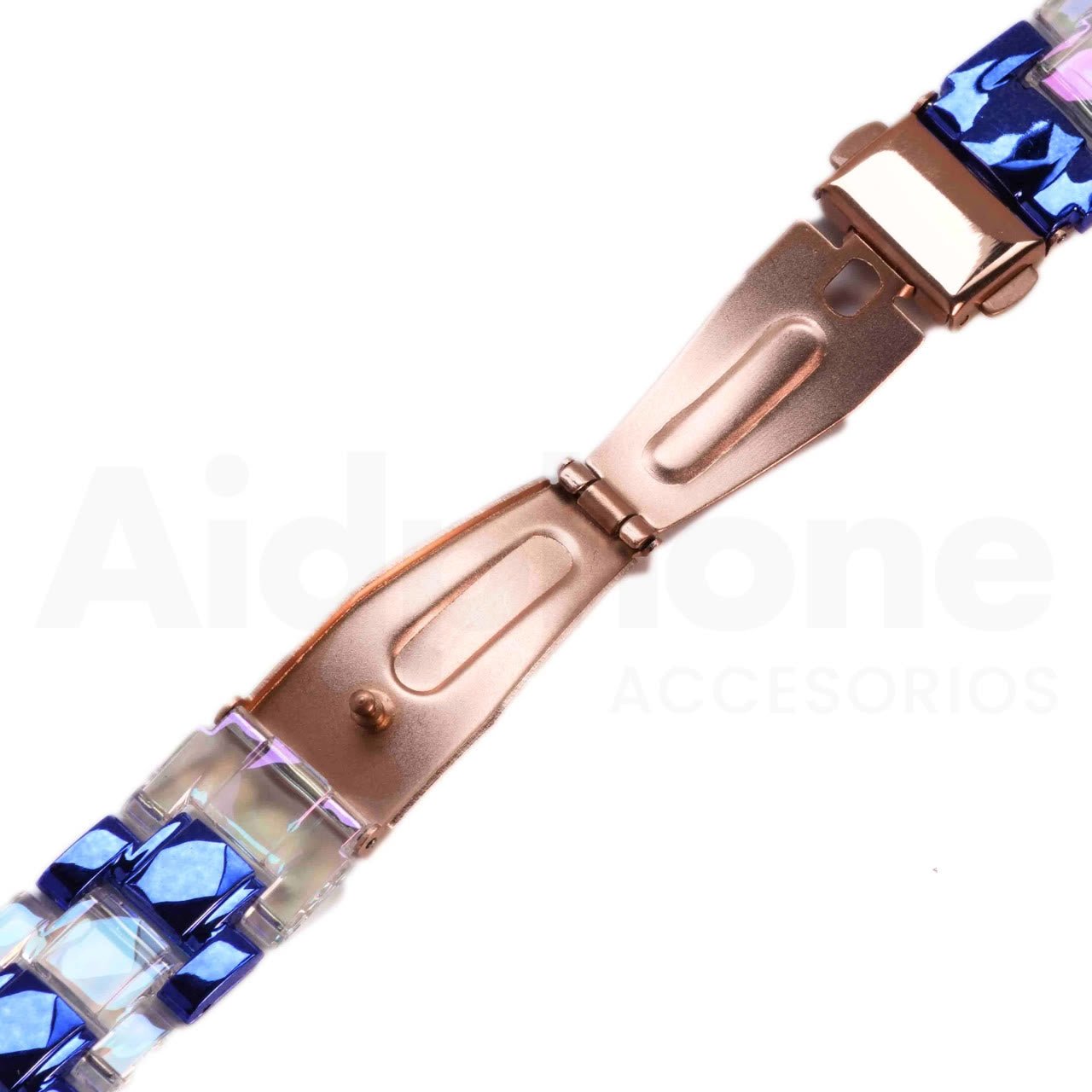 Pulso Resina Azul Transparente para Apple Watch - Aidphone accesorios