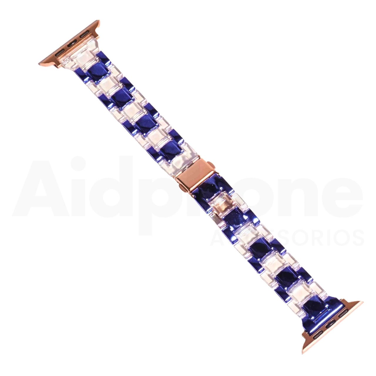 Pulso Resina Azul Transparente para Apple Watch - Aidphone accesorios