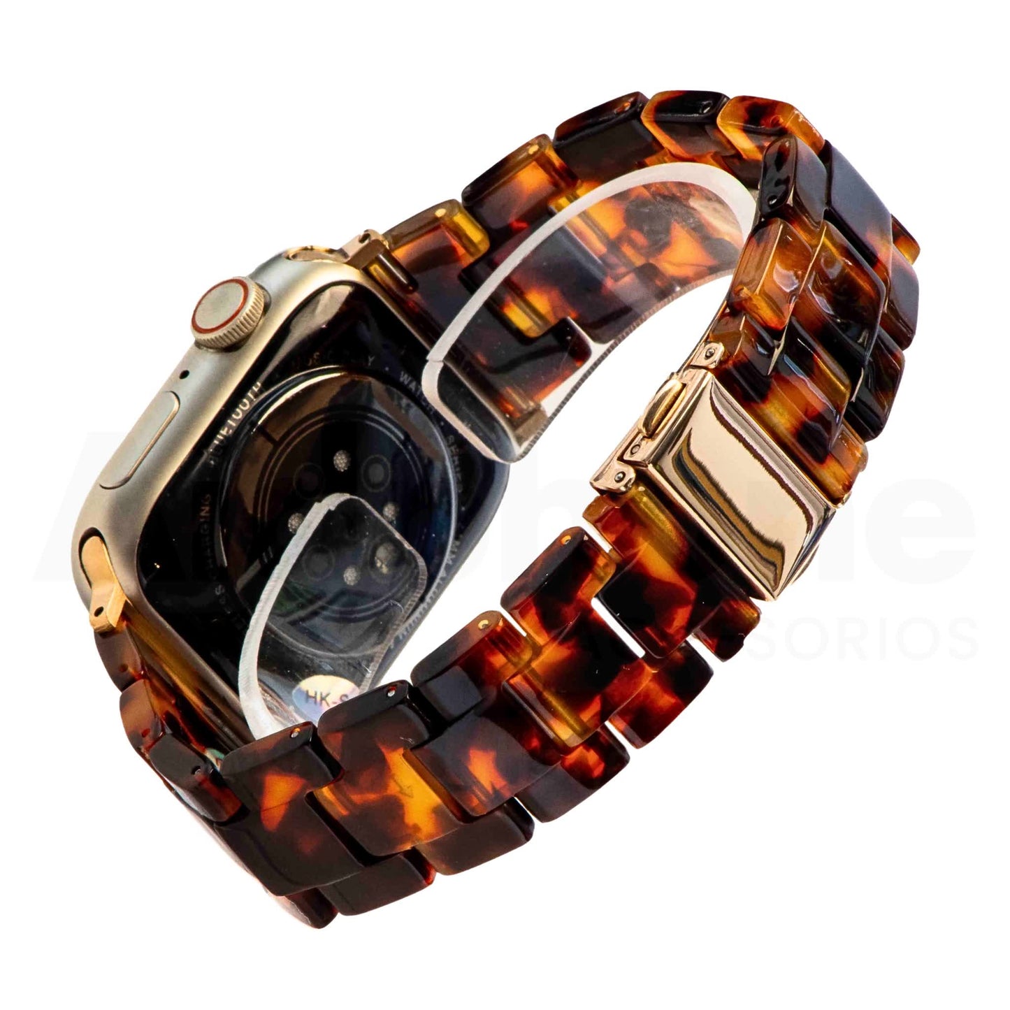 Pulso Resina Carey Café para Apple Watch - Aidphone accesorios