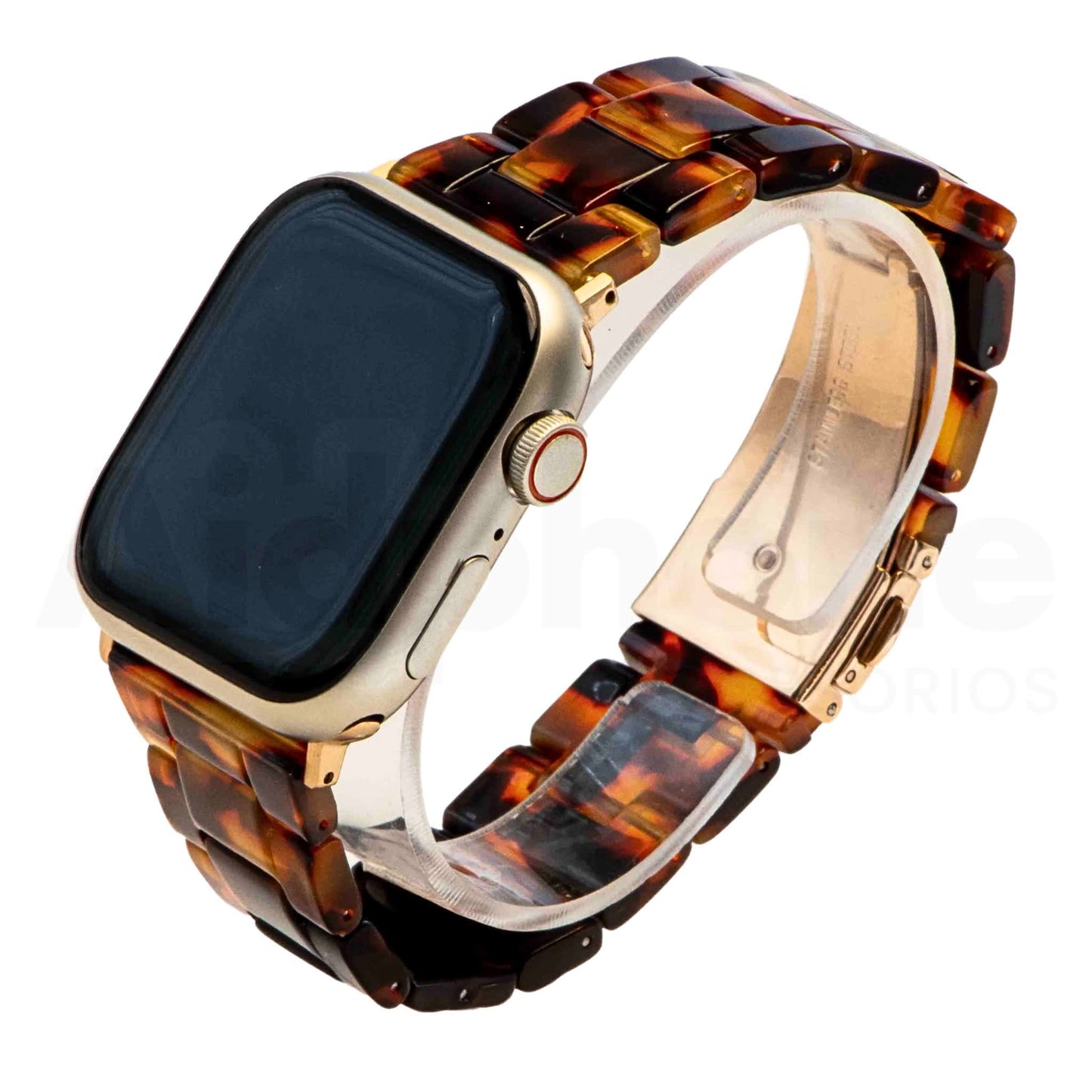 Pulso Resina Carey Café para Apple Watch - Aidphone accesorios