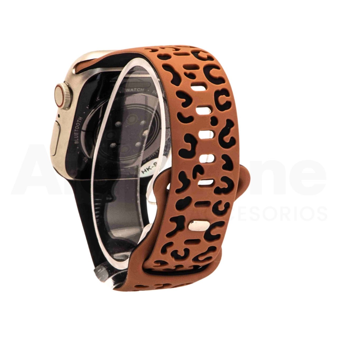 Pulso Silicona Animal Print Café para Apple Watch - Aidphone accesorios