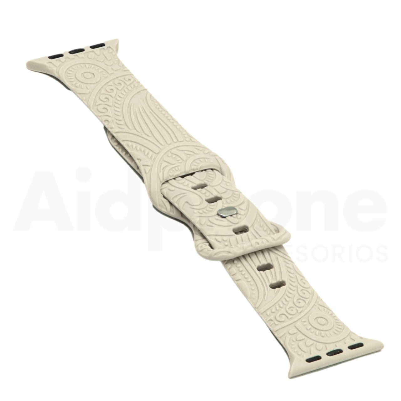 Pulso Silicona Mándala Blanco para Apple Watch - Aidphone accesorios