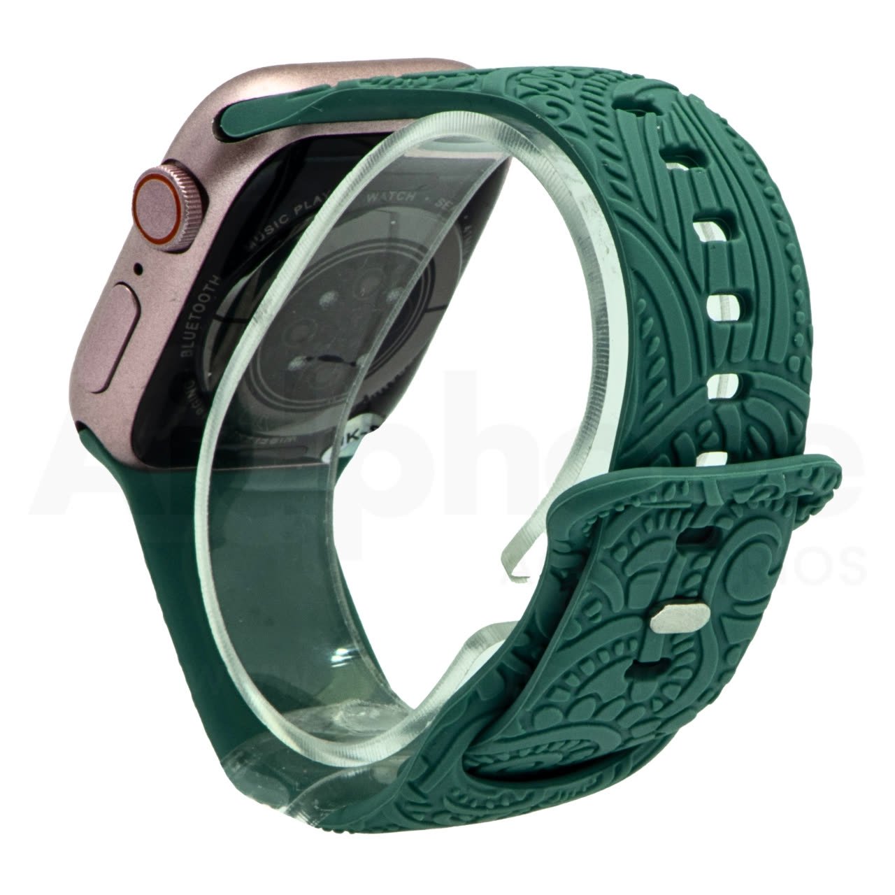 Pulso Silicona Mándala Verde para Apple Watch - Aidphone accesorios