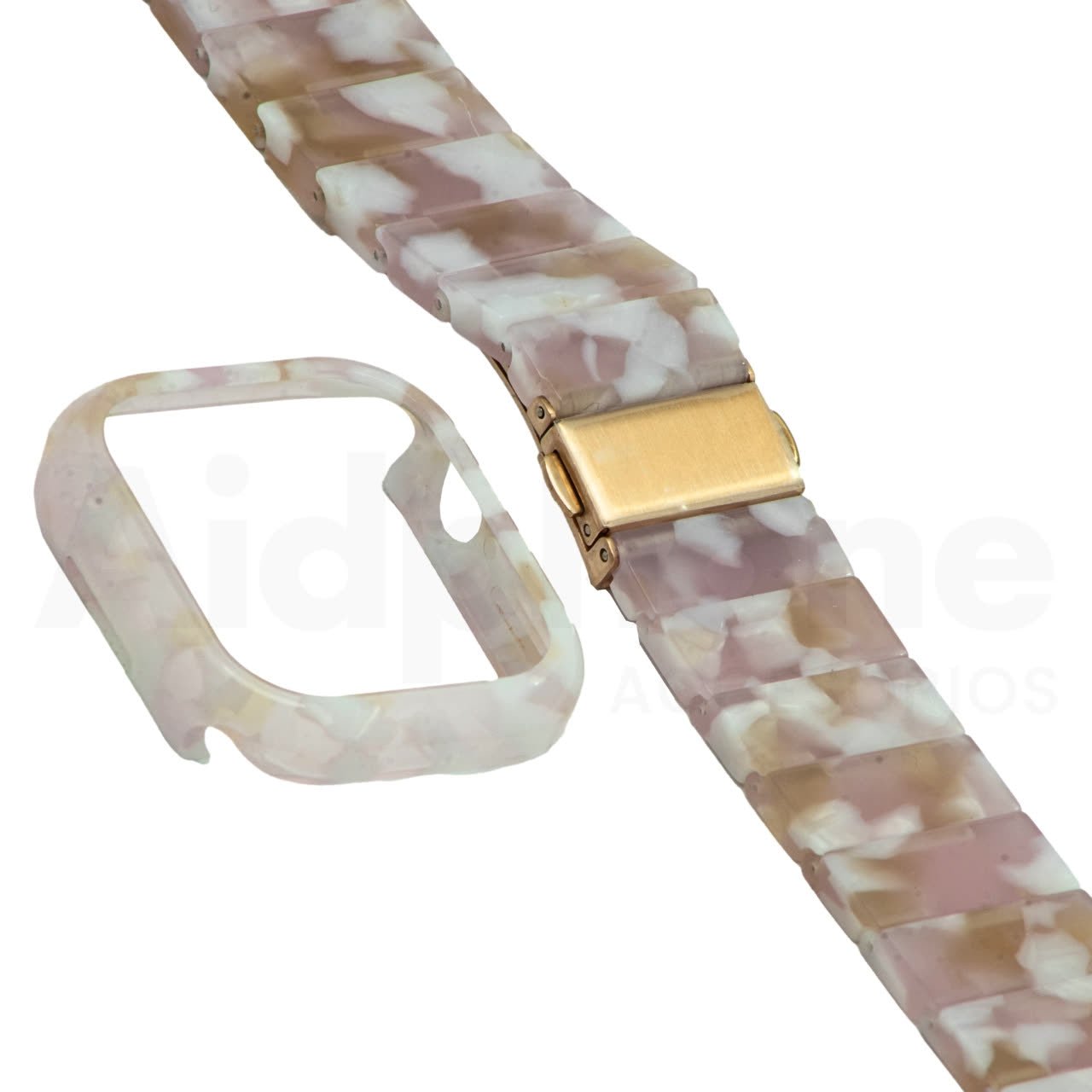 Pulso y Case Rosado Protector para Apple Watch - Aidphone accesorios