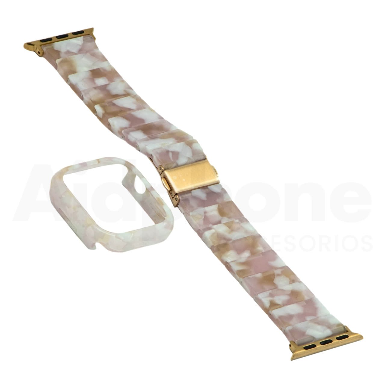 Pulso y Case Rosado Protector para Apple Watch - Aidphone accesorios