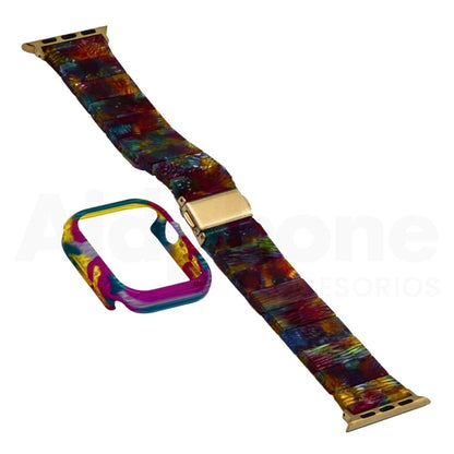 Pulso y Case Tropical Protector para Apple Watch - Aidphone accesorios